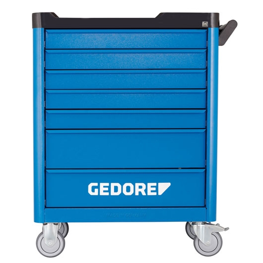 Gedore 2977311 WSL-L7 Chariot à outils Workster Smartline avec 7 tiroirs, vide