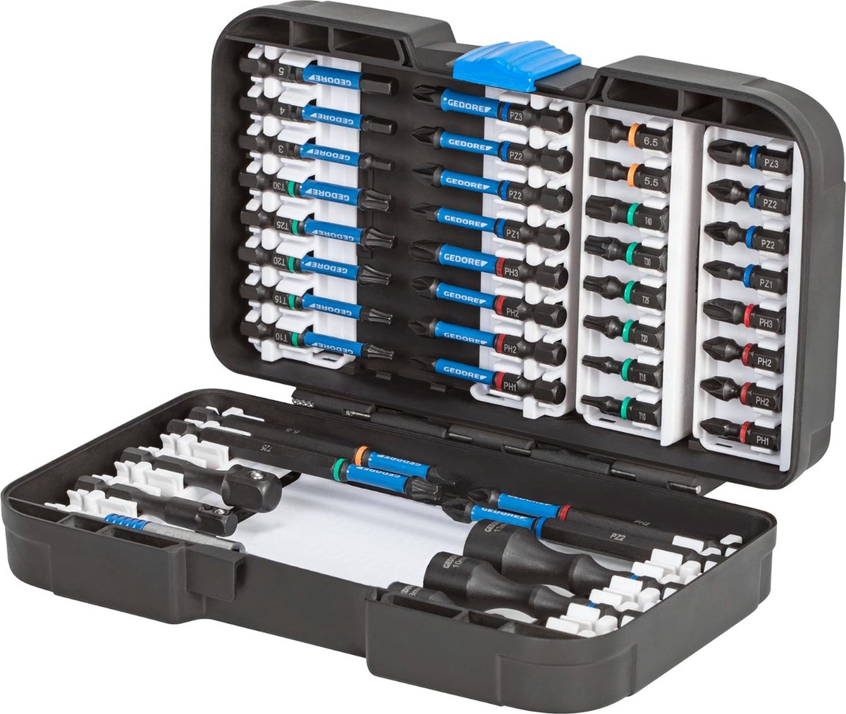 Gedore 3100316 666-042 JEU D'INSTRUMENTS DE TORSION 42 pièces