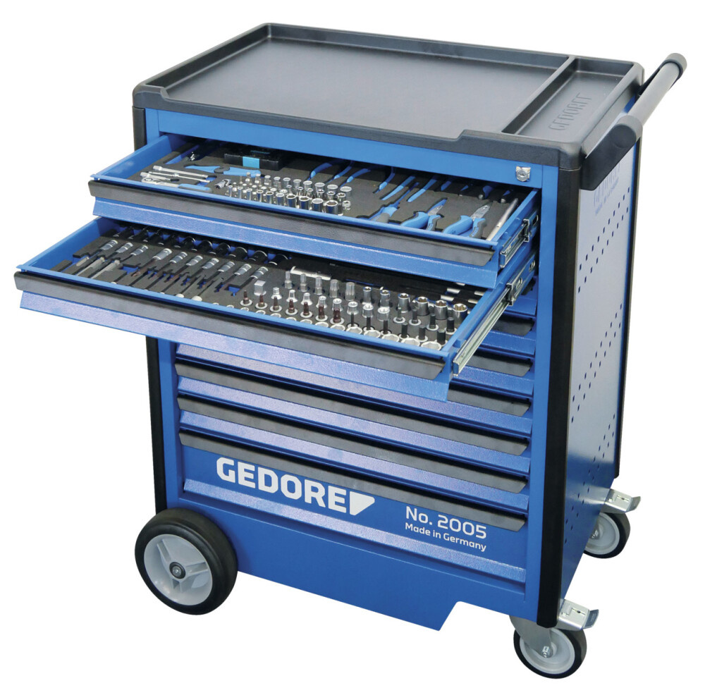 Gedore 3421147 Chariot à outils avec jeu d'outils PKW 466 pièces