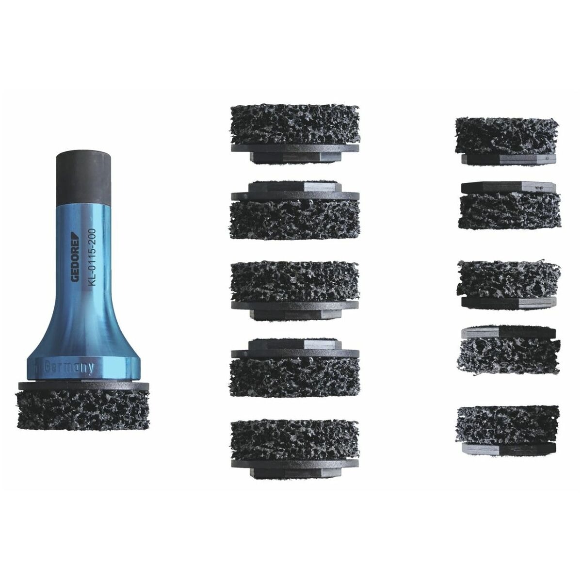 Gedore 3463931 Dispositif de meulage des extrémités de moyeu de roue 12 pièces