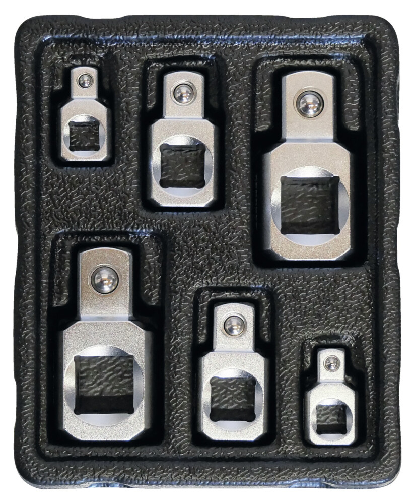 Gedore 3517330 Kit d'adaptateurs d'angle 90&deg; 6 pi&egrave;ces