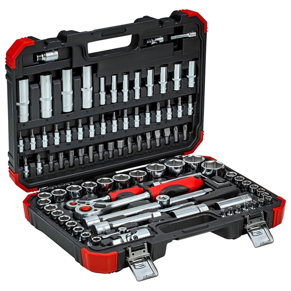 Gedore RED 3300057  Red R46003094 Composition de douilles 1/4", 1/2", 94 pièces