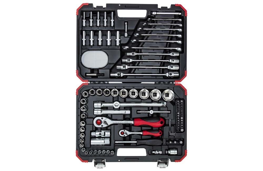 Gedore RED 3300062 R46003092 Jeu de clés à douille 1/4" + 1/2". + 1/2" Métrique 92 pièces