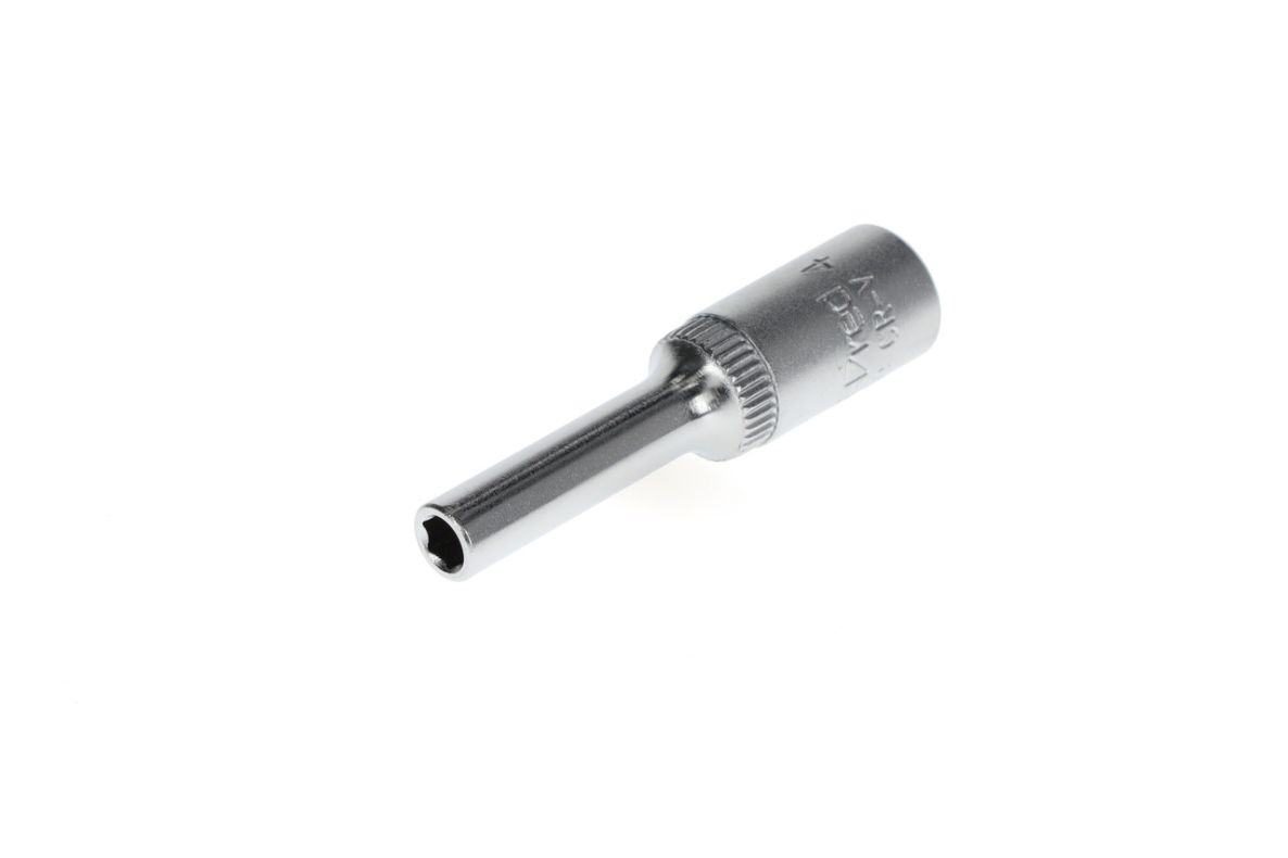Gedore RED 3300077 R41000409 Clé à douille 1/4" 6-kt SW 4 mm L. 50 mm