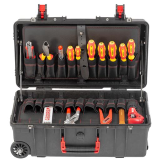 Gedore RED 3301644 R21902072 Mallette à outils sanitaire 72 pièces