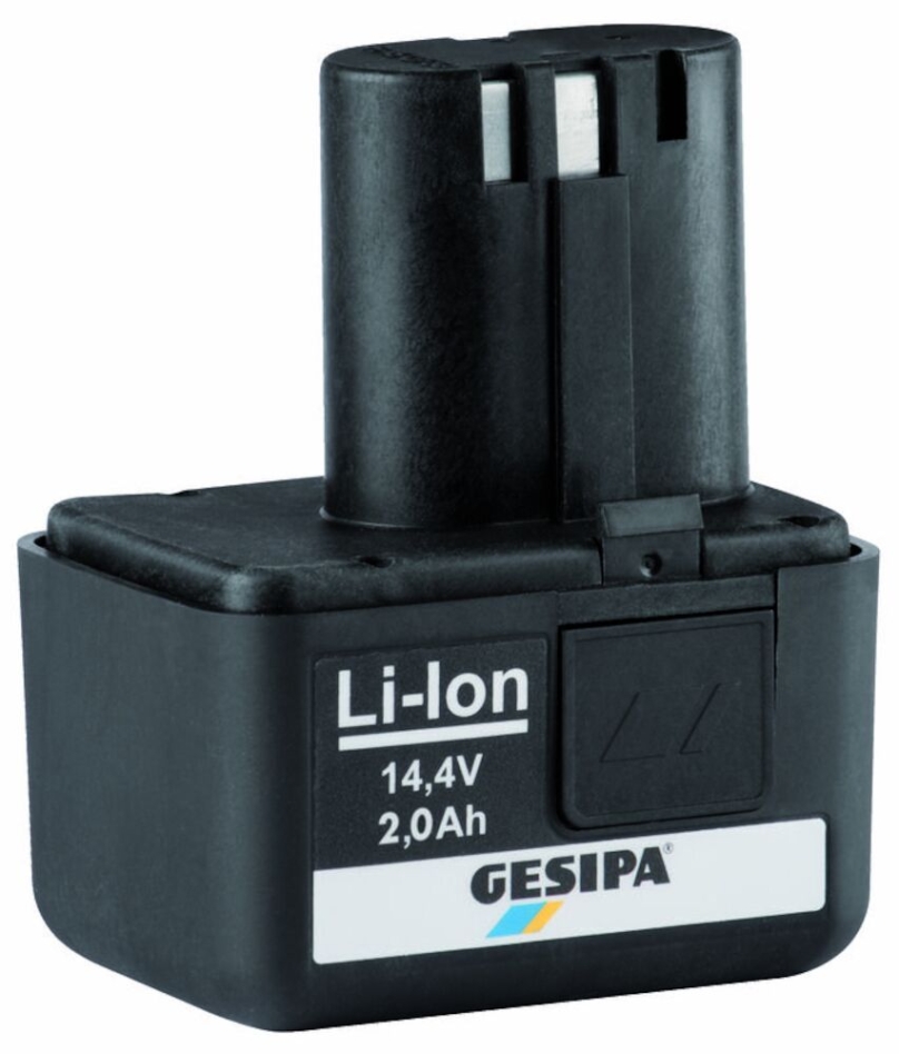 Gesipa 271666440 Batterie Li-ion 14,4V / 2,0Ah