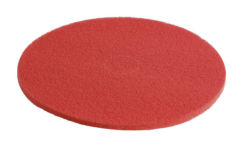 Ghibli Accessoires C15-RE Tampon en nylon rouge Dia 380 mm ( par 6 ) Moyennement doux