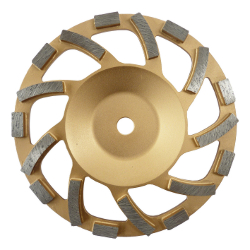 Rokamat 85600 Plateau diamant 150 mm Or