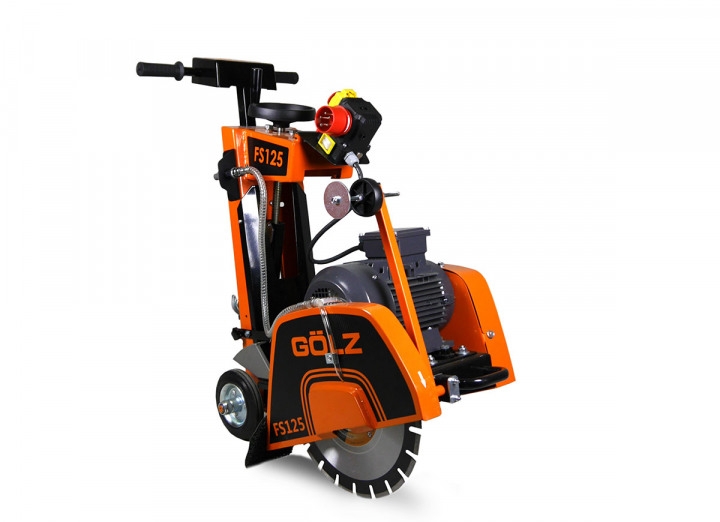 Gölz 02821256300 FS125E Scie à sol électrique 120 mm