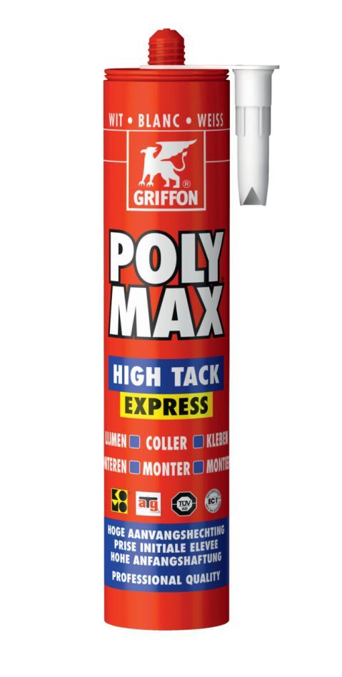 Griffon 6303764 PolyMax High Tack Express blanc 435g