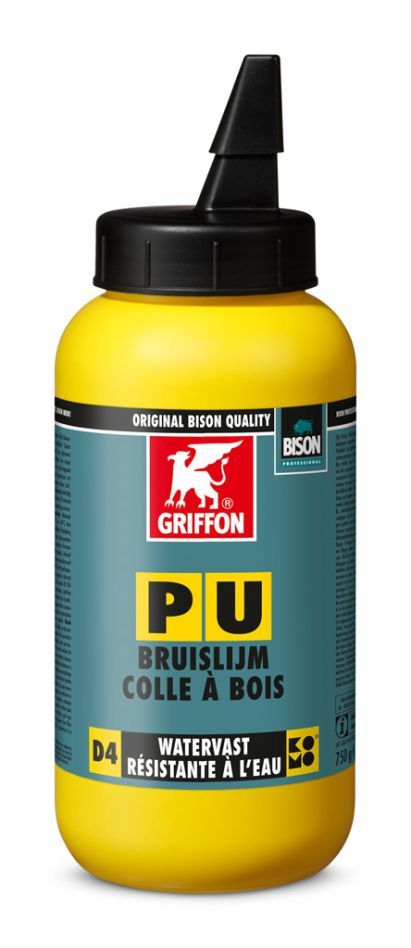 Griffon 6313556 PU-Bruise flacon de colle 750ml transparent (D4)