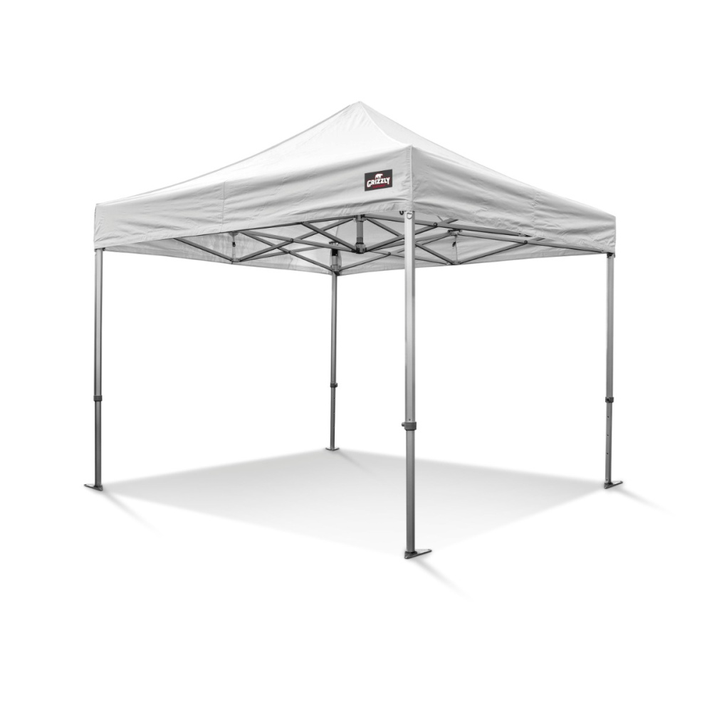 Grizzly Outdoor GOW5033W GO-WORK50 Tente de travail 3x3 m Blanc
