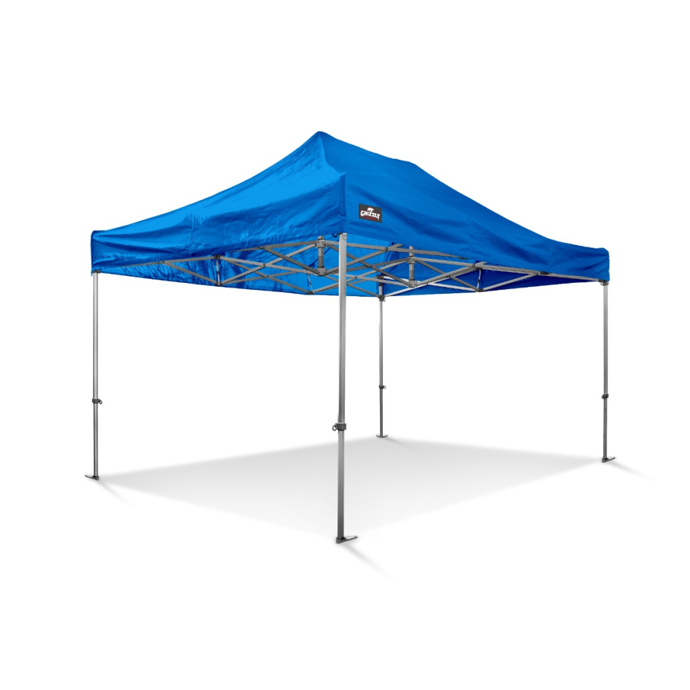 Grizzly Outdoor GOW50345B GO-WORK50 Tente de travail 3x4,5 m Bleu