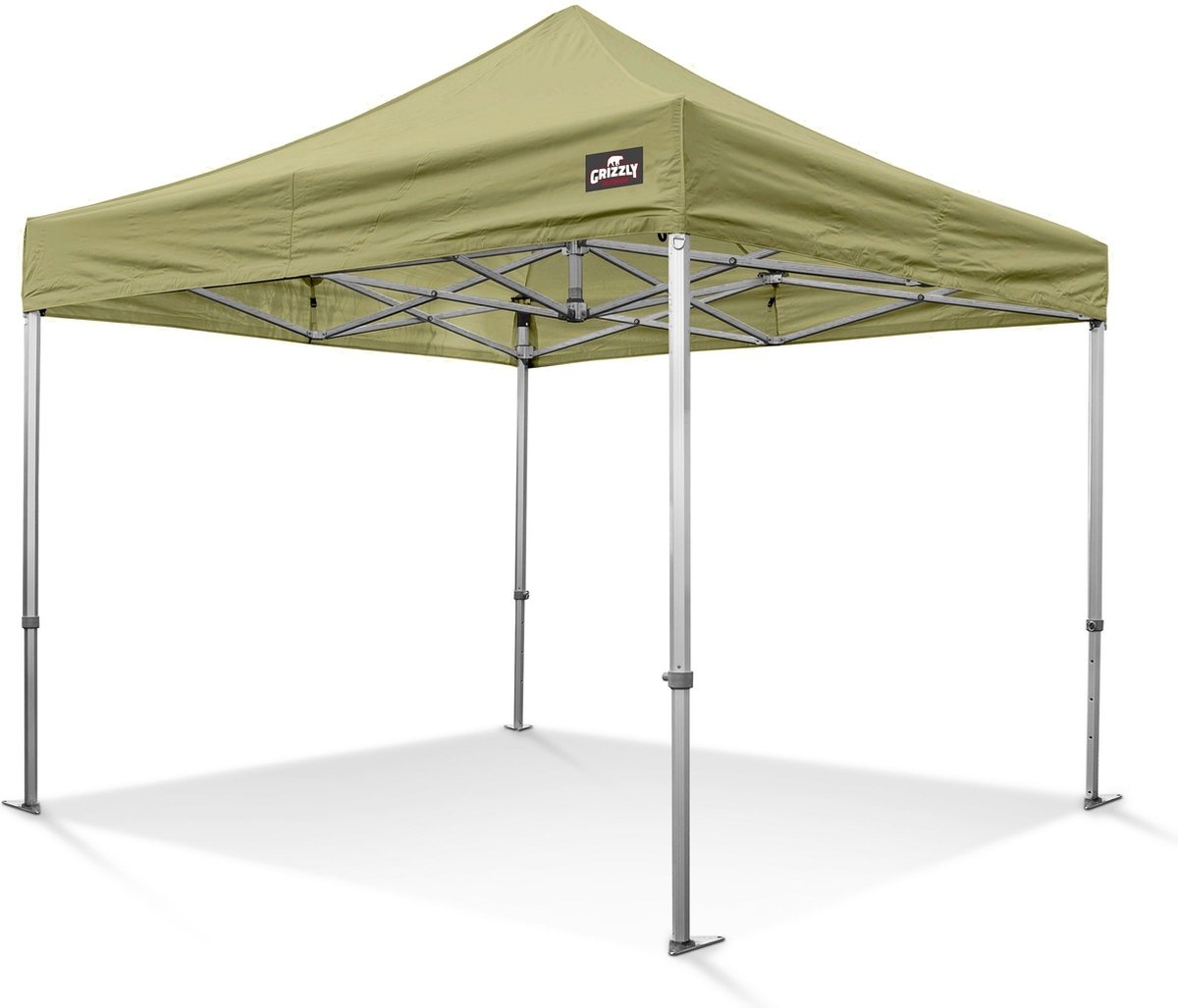 Grizzly Outdoor GOW5044S GO-WORK50 Tente de travail 4x4 m Sand