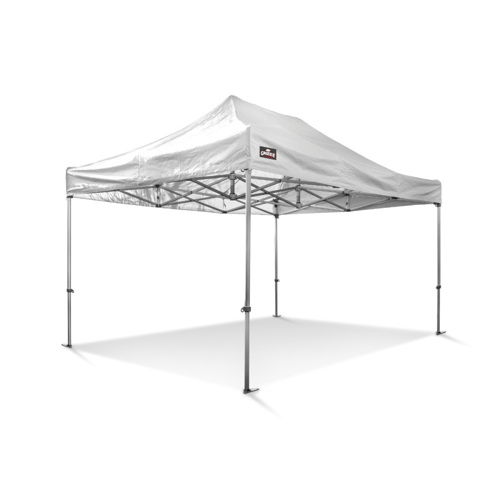 Grizzly Outdoor GOW50PVC345W GO-WORK50-PVC Tente de travail 3x4,5 m Blanc