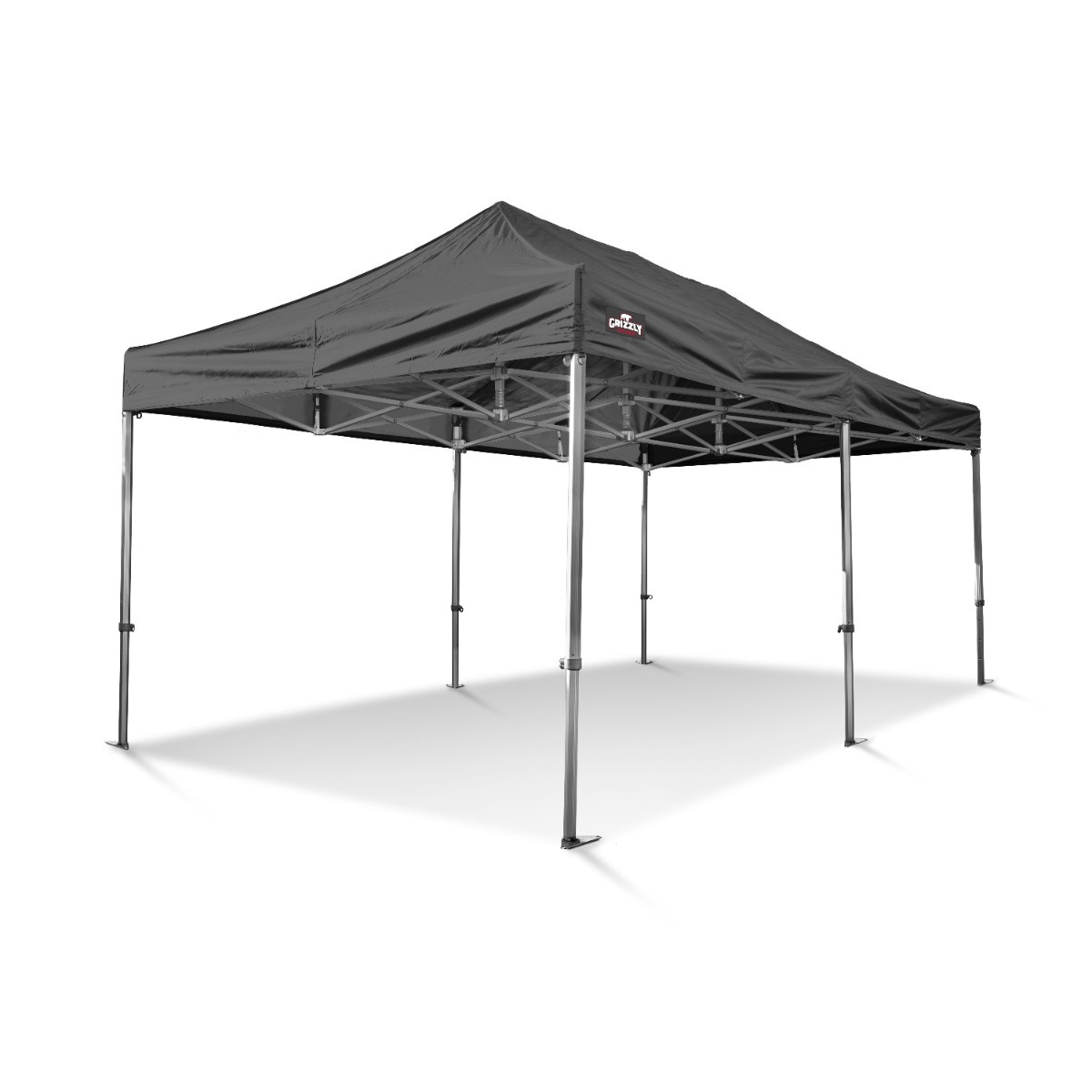 Grizzly Outdoor GOW50PVC36Z GO-WORK50-PVC tente de travail 3x6 m Noir