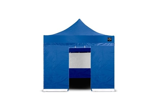 Grizzly Outdoor GOWZ3IB Mur d'entrée latéral bleu 3m