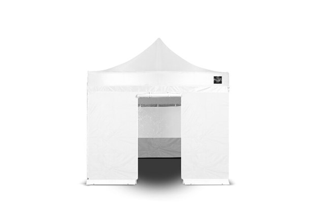 Grizzly Outdoor GOWZ4IW Mur latéral d'entrée blanc 4m