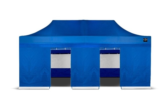 Grizzly Outdoor GOWZ6IB Entrée latérale bleue 6 m