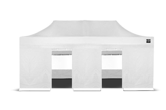 Grizzly Outdoor GOWZ6IW Entrée latérale blanche 6 m