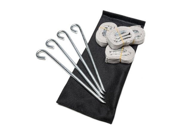 Grizzly Outdoor GOWspanset GO-WORK Jeu de sangles d'arrimage avec piquets