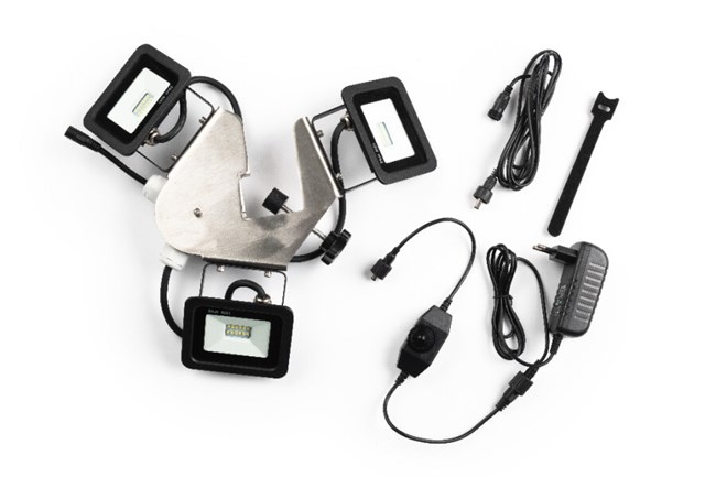 Grizzly Outdoor GOWL3D Éclairage LED GO-WORK dans une mallette de transport