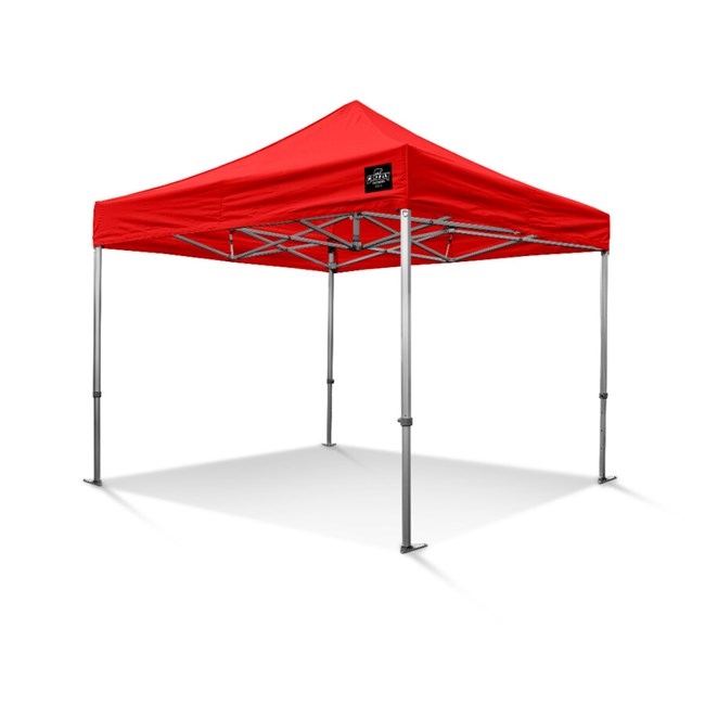 Grizzly Outdoor GOW5044R GO-WORK50 Tente de travail 4x4 m Rouge