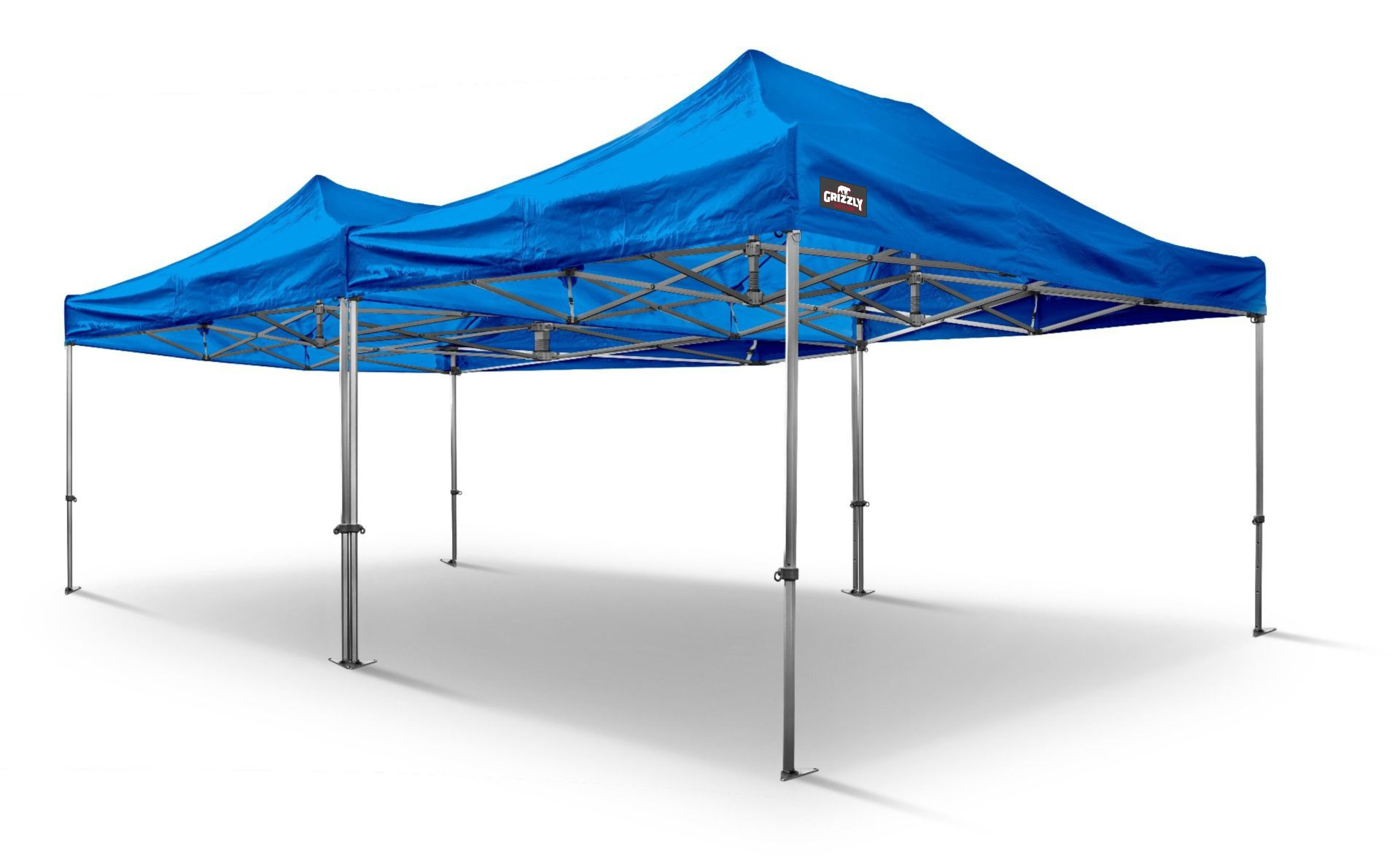 Grizzly Outdoor GOW40456B GO-WORK40 Tente de travail 4.5x6 m Bleu