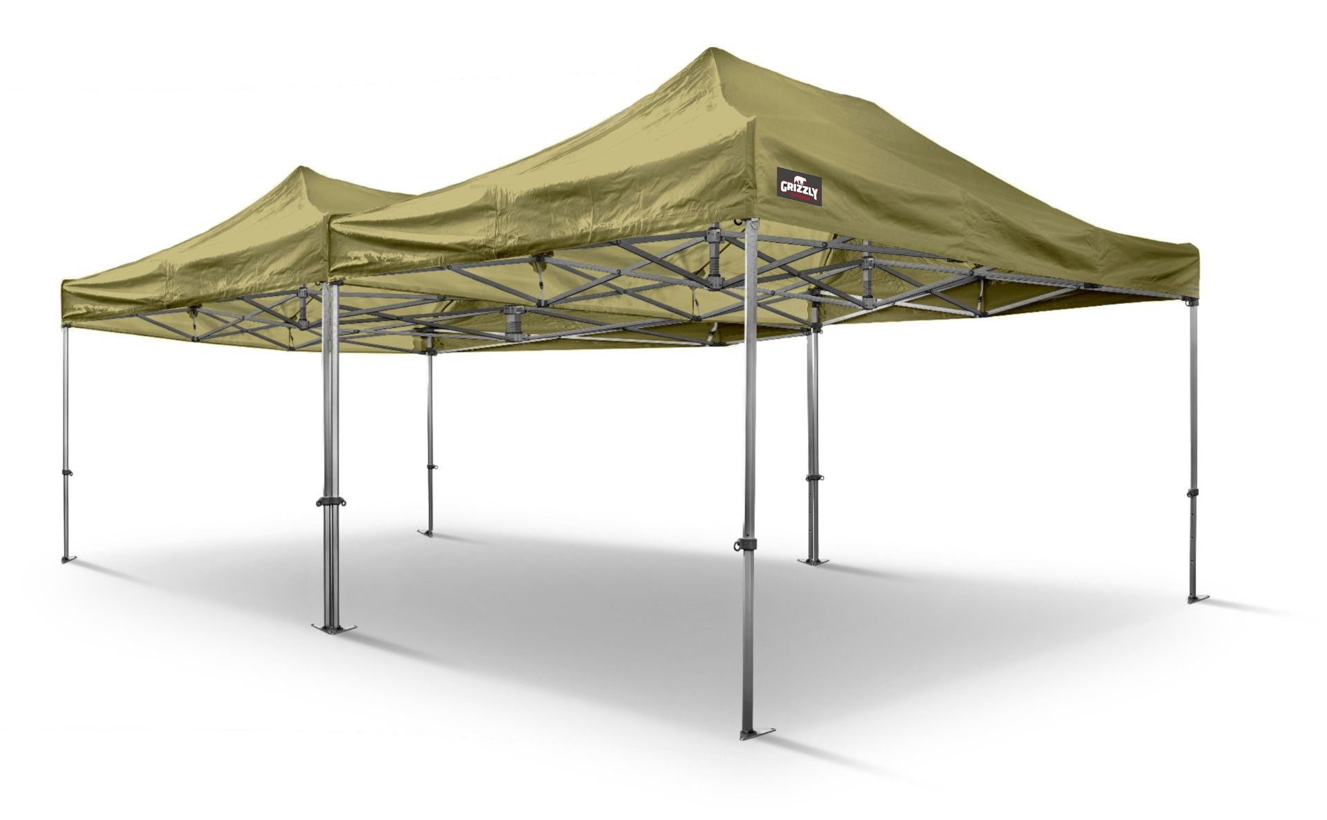 Grizzly Outdoor GOW40456S GO-WORK40 Tente de travail 4,5x6 m Sable