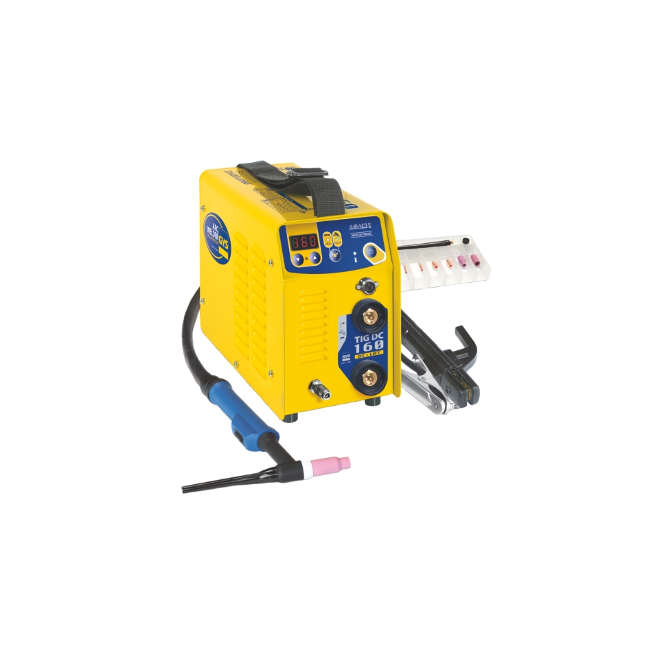 Gys 5192011106 Gys TIG 160 DC LIFT poste à souder, avec accessoires, Torche