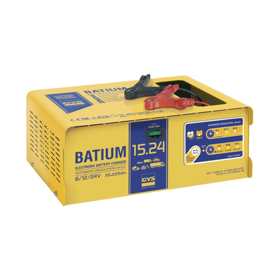 Gys 5192024526 Chargeur de batterie automatique 15/24 BATIUM