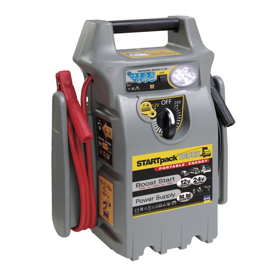 Gys 5192025448 Booster de démarrage GYSPACK TRUCK 12/24V