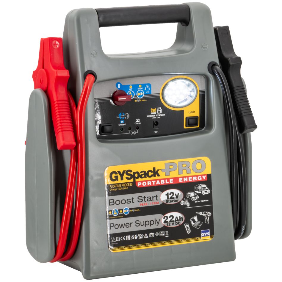 Gys 5193026155 Booster de démarrage GYSPACK PRO 12V
