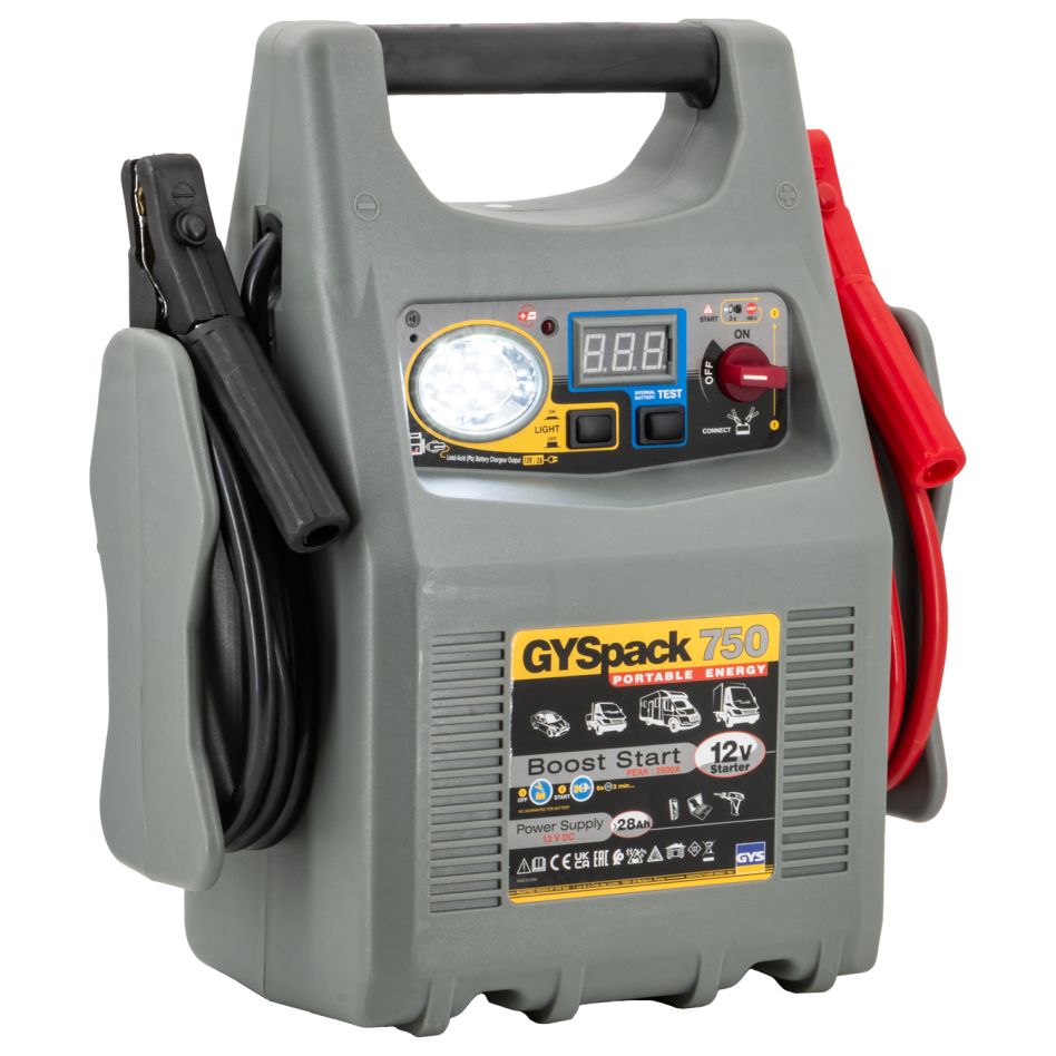 Gys 5192026179 Booster de démarrage GYSPACK 750 12V