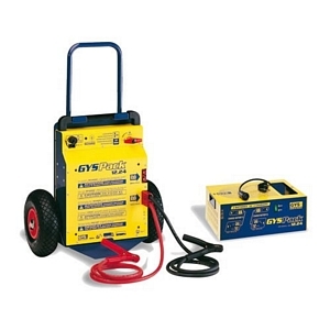 Gys 5192026452 Gyspack Pro 12.24 Booster de batterie professionnel, 230 V, 2x12 V, 20 A