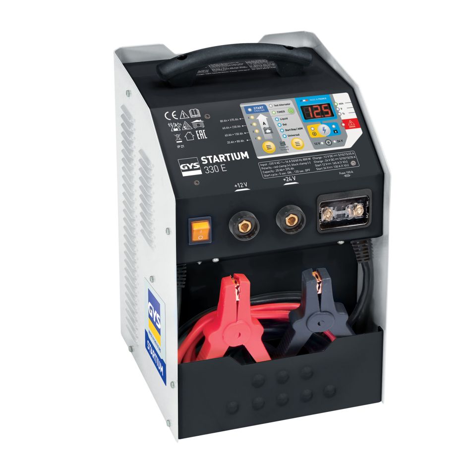 Gys 5192026469 Booster de démarrage STARTIUM 330E 12V/24V