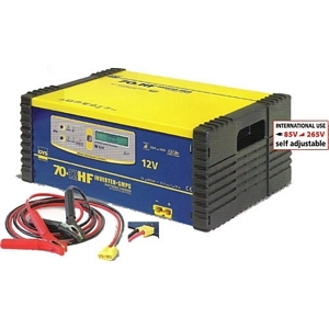 Gys 5192029279 70.12HF Chargeur de batterie professionnel, 85-265V, 12V