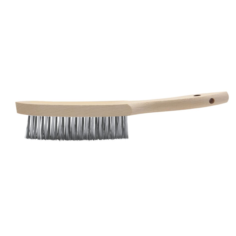 Gys 5193044289 Brosse en acier 3 rangs acier inoxydable