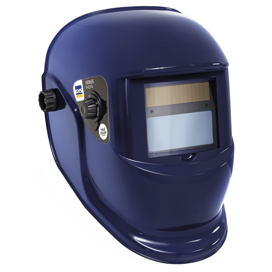 Gys 5193079748 Casque de soudage LCD Venus 9-13 G Bleu True Colour