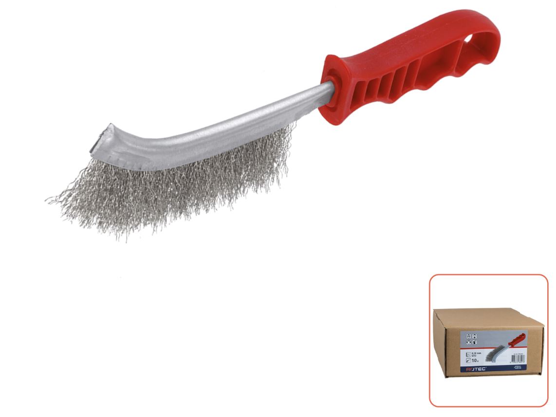 Rotec 798.0820 Brosse à main 265 x 28 x 0,30 mm fil d'acier
