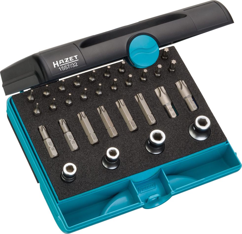 Hazet 1557/32 Jeu d'outils 32 pi&egrave;ces
