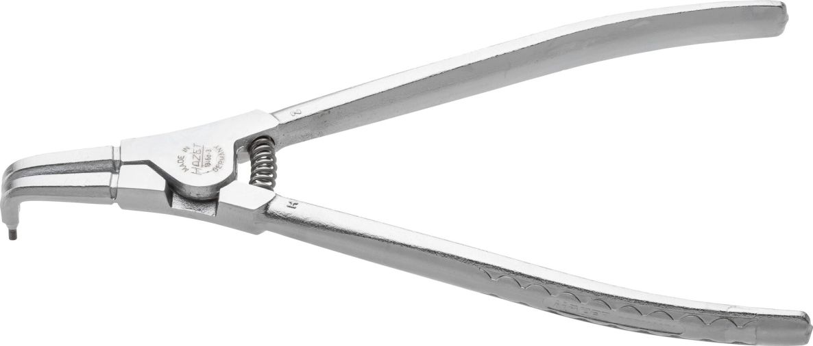 Hazet 1846D-3 Pince pour bagues de retenue, longueur 225 mm, bagues de retenue ext&eacute;rieures 40-100 mm, courb&eacute;e
