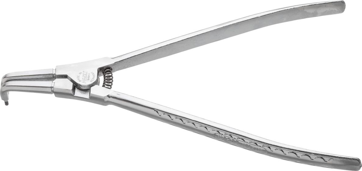 Hazet 1846D-4 Pince pour bagues de retenue, longueur 310 mm, bagues de retenue ext&eacute;rieures 85-140 mm, courb&eacute;e