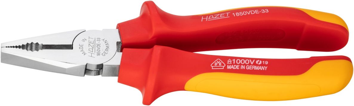 Hazet 1850VDE-33 Pince combinée isolée, longueur 180 mm