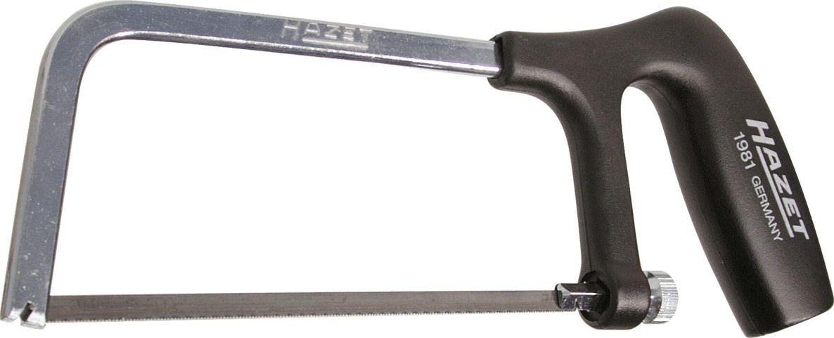 Hazet 1981 Petite scie &agrave; m&eacute;taux, longueur 252 mm