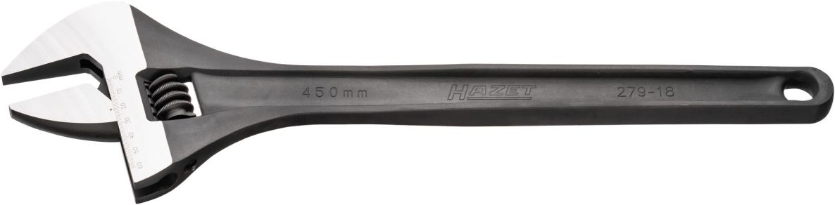 Hazet 279-18 Clé à fourche réglable, profil extérieur hexagonal, plage de serrage 60 mm
