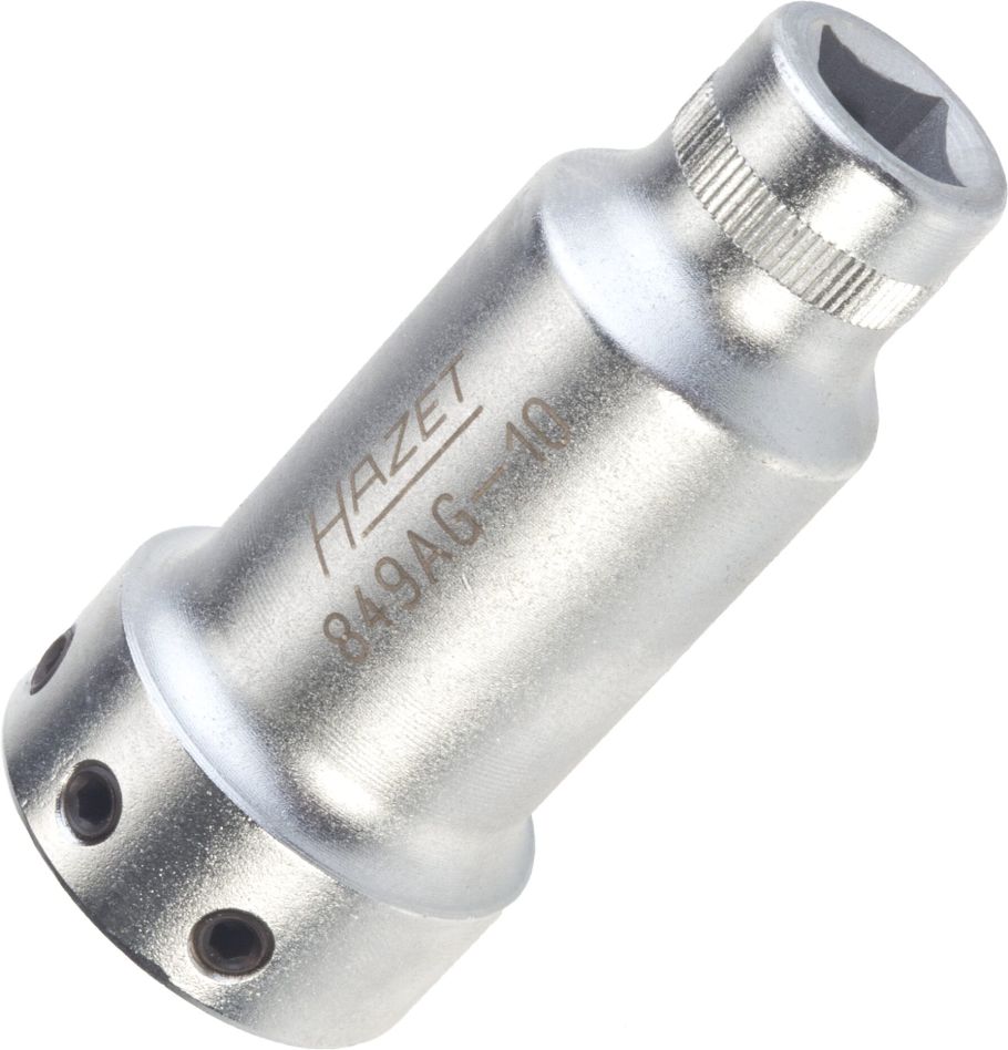 Hazet 849AG-10 Support carré creux 3/8", longueur 68 mm