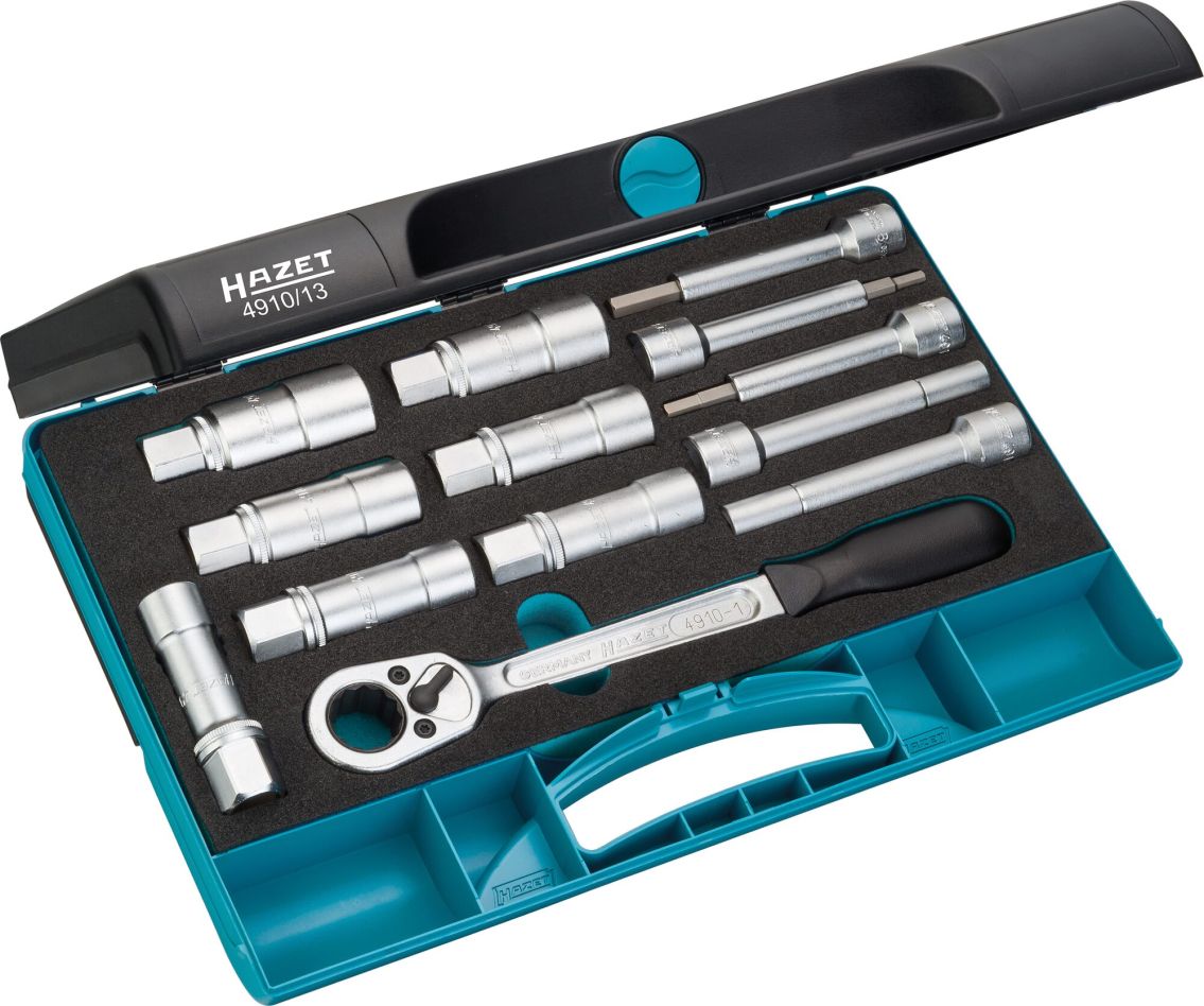 Hazet 4910/13 Jeu d'outils pour amortisseurs, 13 pièces