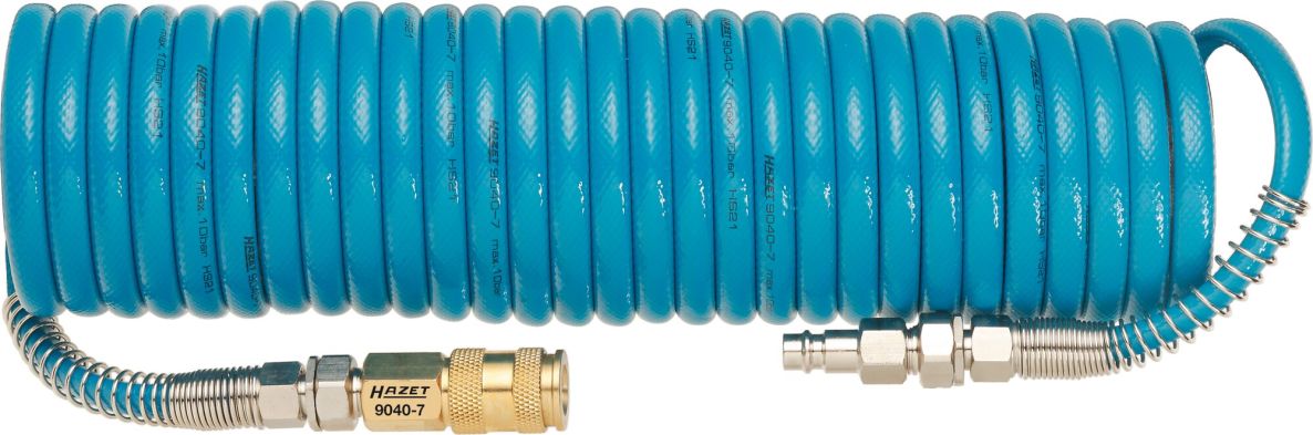 Hazet 9040-7 Tuyau spiralé de 7,62 m, diamètre intérieur de 6,35 mm, longueur de 7,62 m
