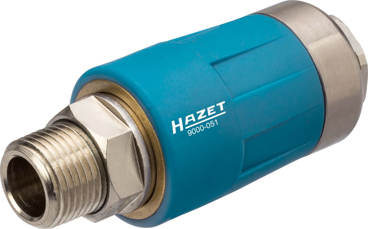 Hazet 9000-051 Raccord (de sécurité) pour air comprimé, filetage extérieur 16,41 mm / 3⁄8″